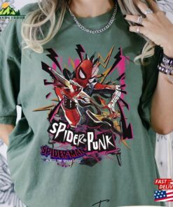 Comfort Colors Vintage 90S The Amazing Spider Punk Shirt Across T-Shirt Classic 3 Comfort Colors Vintage 90S The Amazing Spider Punk Shirt Across T Shirt Classic 4