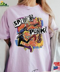 Comfort Colors Vintage 90S The Amazing Spider Punk Shirt Across T-Shirt Hoodie Comfort Colors Vintage 90S The Amazing Spider Punk Shirt Across T-Shirt Hoodie