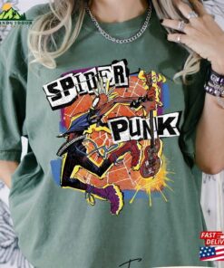 Comfort Colors Vintage 90S The Amazing Spider Punk Shirt Across T Shirt Hoodie 4