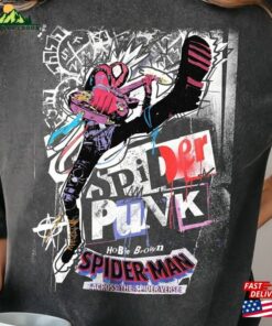 Comfort Colors Vintage 90S The Amazing Spider Punk Shirt Across Unisex Hoodie