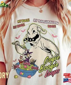 Comfort Colors Vintage Oogie Boogie Loops Shirt Disney Halloween The Nightmare Before Christmas Unisex Sweatshirt