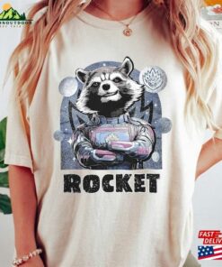 Comfort Colors Vintage Rocket Racoon Shirt Marvel Studio Guardians Of The Galaxy Vol 3 Raccoon Hoodie Classic