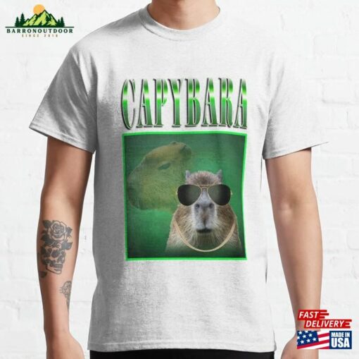 Cool Capybara Classic T-Shirt Sweatshirt