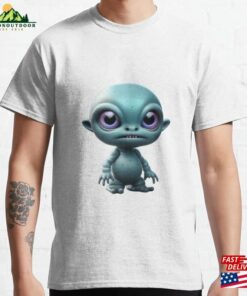 Cool Cute Space Alien Baby Classic T-Shirt Unisex Cool Cute Space Alien Baby Classic T-Shirt Unisex