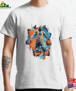 Copia De Flaming Patriotism American Football Player Graffiti 1 Classic T-Shirt Sweatshirt Copia De Flaming Patriotism American Football Player Graffiti 1 Classic T-Shirt Sweatshirt