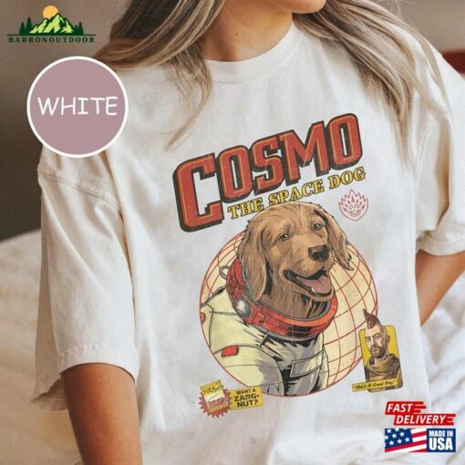 Cosmo The Space Dog Comfort Colors Shirt Marvel Movie 2023 Tee Retro Guardians Of Galaxy Vol 3 Classic T-Shirt