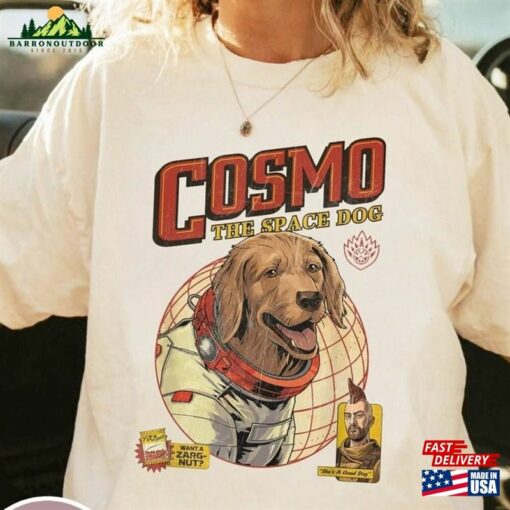 Cosmo The Space Dog Comfort Colors Shirt Marvel Movie 2023 Tee Retro Guardians Of Galaxy Vol 3 Classic T-Shirt