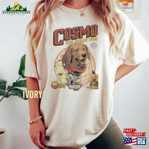 Cosmo The Space Dog Shirt Marvel Movie 2023 Retro Guardians Of Galaxy Vol 3 T-Shirt Hoodie