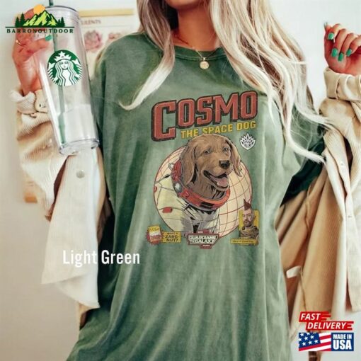 Cosmo The Space Dog Shirt Marvel Movie 2023 Retro Guardians Of Galaxy Vol 3 Unisex Sweatshirt