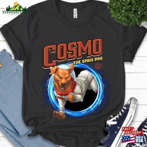 Cosmo The Space Dog Shirt Marvel Movie 2023 Tee Retro Guardians Of Galaxy Vol 3 Sweatshirt Classic