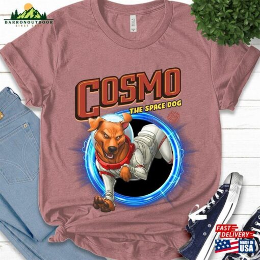 Cosmo The Space Dog Shirt Marvel Movie 2023 Tee Retro Guardians Of Galaxy Vol 3 Sweatshirt Classic