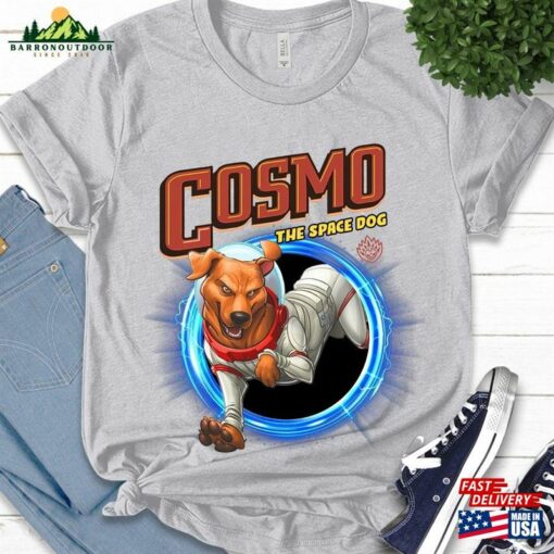 Cosmo The Space Dog Shirt Marvel Movie 2023 Tee Retro Guardians Of Galaxy Vol 3 Sweatshirt Classic