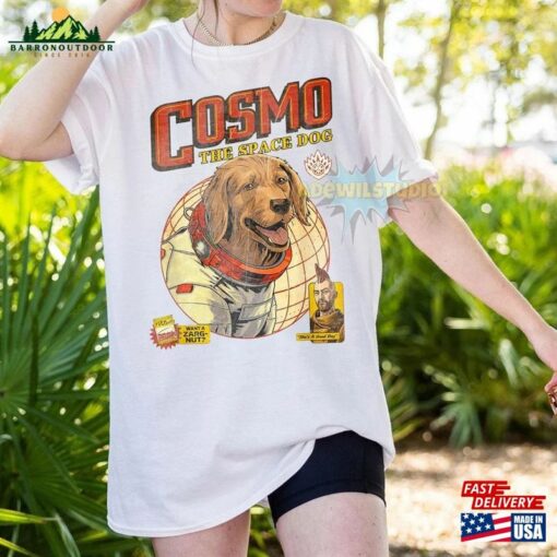 Cosmo The Space Dog T-Shirt Guardians Of Galaxy Vol 3 Shirt Rocket Sweatshirt Unisex