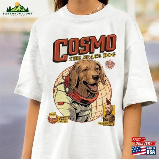 Cosmo The Space Dog T-Shirt Retro Guardians Of Galaxy Vol 3 Shirt Marvel Sweatshirt Classic