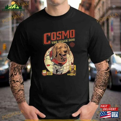 Cosmo The Space Dog T-Shirt Retro Guardians Of Galaxy Vol 3 Shirt Marvel Sweatshirt Classic