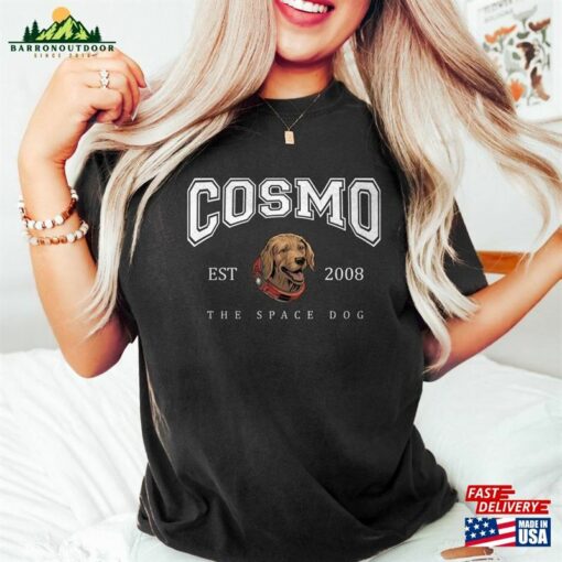 Cosmo The Space Dog Varsity Shirt Guardians Of Galaxy Vol 3 Style Unisex T-Shirt