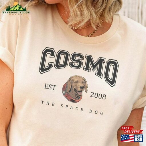 Cosmo The Space Dog Varsity Shirt Guardians Of Galaxy Vol 3 Style Unisex T-Shirt