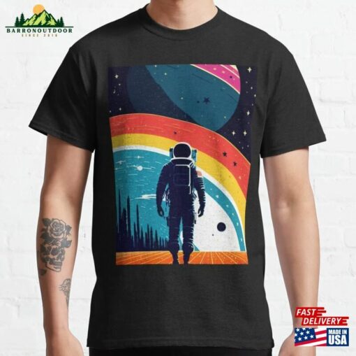 Cosmonaut Into The Unknown Classic T-Shirt