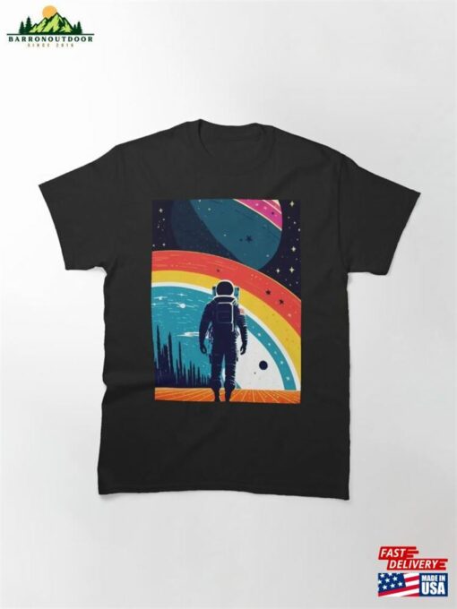 Cosmonaut Into The Unknown Classic T-Shirt