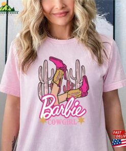Cowgirl Barbie Shirt Barbenheimer Heart Fan Hoodie Classic Cowgirl Barbie Shirt Barbenheimer Heart Fan Hoodie Classic