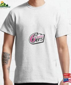 Cricket Sticker Of Sydney Sixers Classic T-Shirt Hoodie Unisex Cricket Sticker Of Sydney Sixers Classic T-Shirt Hoodie Unisex