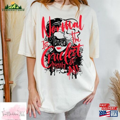 Cruella Shirt Disney Character Emma Stone Hoodie Unisex