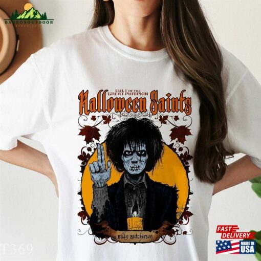 Cult Of The Great Pumpkin Womens Halloween Saints T-Shirt Vintage Shirt Lamb Unisex Sweatshirt