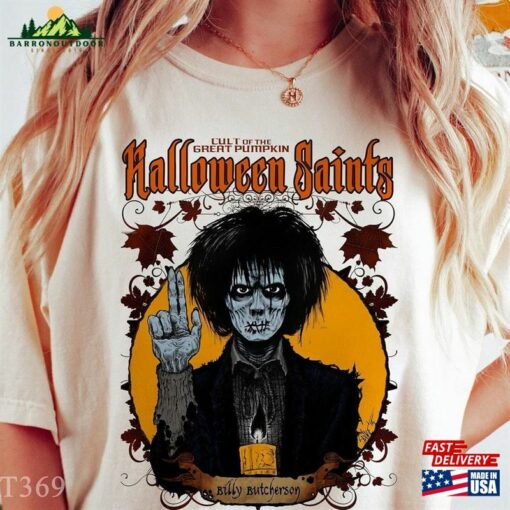 Cult Of The Great Pumpkin Womens Halloween Saints T-Shirt Vintage Shirt Lamb Unisex Sweatshirt