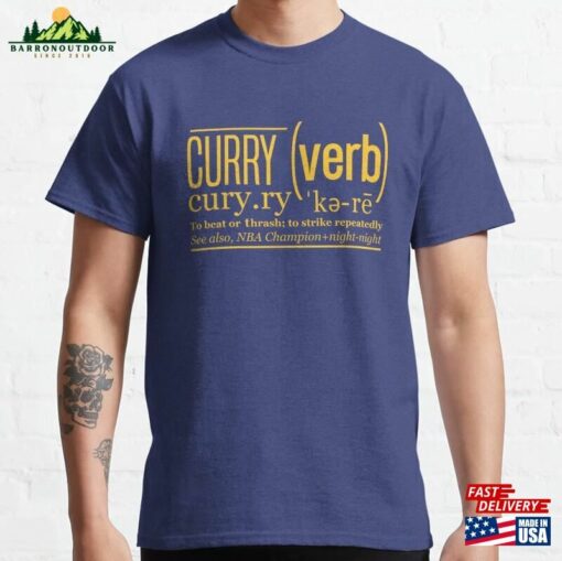 Curry True Definition Blue Classic T-Shirt Unisex Hoodie