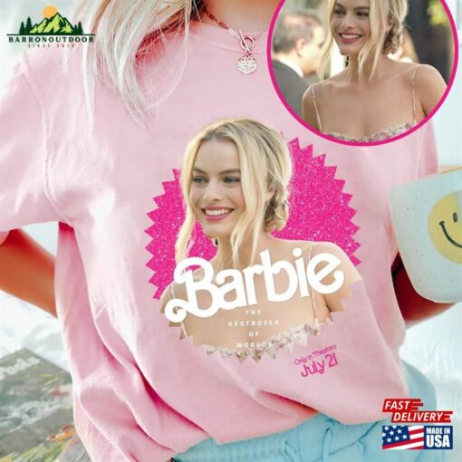 Custom Barbenheimer Barbie And Oppenheimer Shirt Trendy Movie Sweatshirt Classic