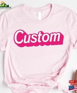 Custom Doll Baby Girl Birthday Shirt Party Girls For Besties Personalized Classic Unisex Custom Doll Baby Girl Birthday Shirt Party Girls For Besties Personalized Classic Unisex