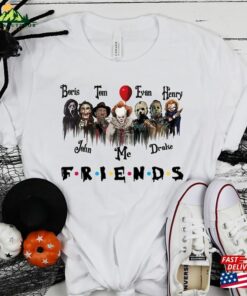 Custom Halloween Friends Shirt T-Shirt Gift Customized Hoodie Unisex Custom Halloween Friends Shirt T-Shirt Gift Customized Hoodie Unisex