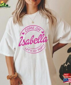 Custom Name Barbie Movie 2023 Shirt And Ken Come On Let Sweatshirt T Shirt 3