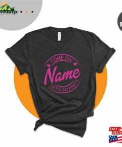 Custom Name Lets Go Party Shirt Birthday Hoodie Classic 4