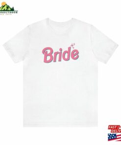 Customizable Barbie Movie Logo Shirt Personalized Bride Tee Inspired 2023 Trendy Summer Classic T-Shirt 1 Customizable Barbie Movie Logo Shirt Personalized Bride Tee Inspired 2023 Trendy Summer Classic T Shirt 2