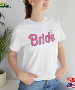 Customizable Barbie Movie Logo Shirt Personalized Bride Tee Inspired 2023 Trendy Summer Classic T-Shirt 3 Customizable Barbie Movie Logo Shirt Personalized Bride Tee Inspired 2023 Trendy Summer Classic T Shirt 4