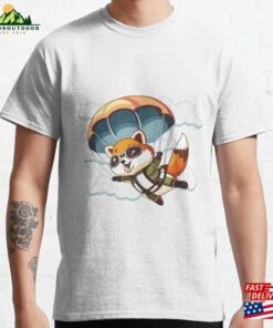 Cute Animal Skydiving Extreme Sports Unisex Classic