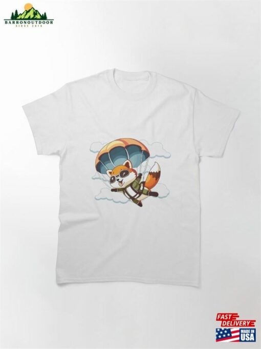 Cute Animal Skydiving Extreme Sports Unisex Classic