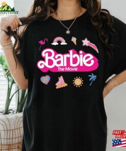 Cute Barbie Emoji Shirt World Margot Robbie T-Shirt Sweatshirt Cute Barbie Emoji Shirt World Margot Robbie T-Shirt Sweatshirt