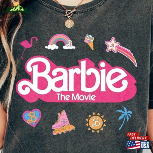 Cute Barbie Emoji Shirt World Margot Robbie T-Shirt Sweatshirt