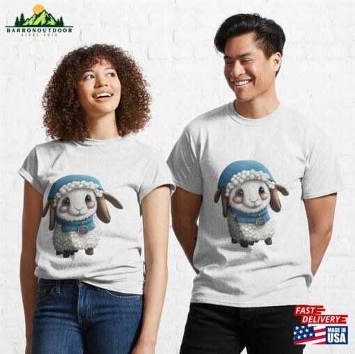 Cute Sheep Classic T-Shirt Hoodie