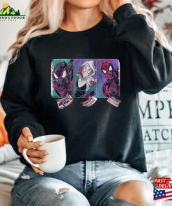 Cute Spider Shirt Hello Miles And Gwen Funny Cartoon T-Shirt Classic Cute Spider Shirt Hello Miles And Gwen Funny Cartoon T-Shirt Classic