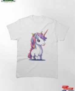 Cute Unicorn 3 Classic T-Shirt Hoodie Cute Unicorn 3 Classic T-Shirt Hoodie