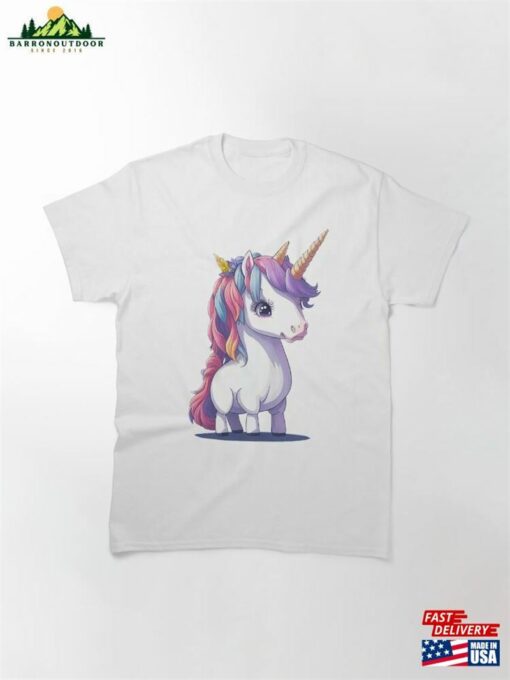 Cute Unicorn 3 Classic T-Shirt Hoodie