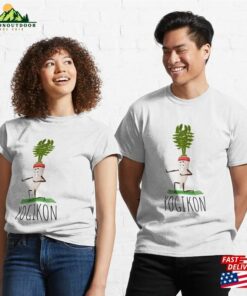 Daikon Radish Vegetables Doing Yoga Vegetable Poses Classic T-Shirt Unisex