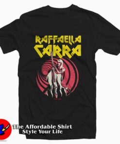 RAFFAELLA CARRA Album Cover Unisex T shirt On Sale 1