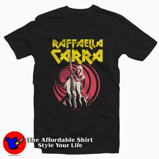 RAFFAELLA CARRA Album Cover Unisex T-shirt On Sale