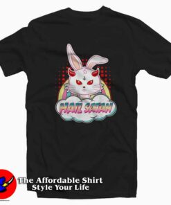Rabbit Hail Satan Easter Demonic Baphomet T-shirt On Sale Rabbit Hail Satan Easter Demonic Baphomet T-shirt On Sale