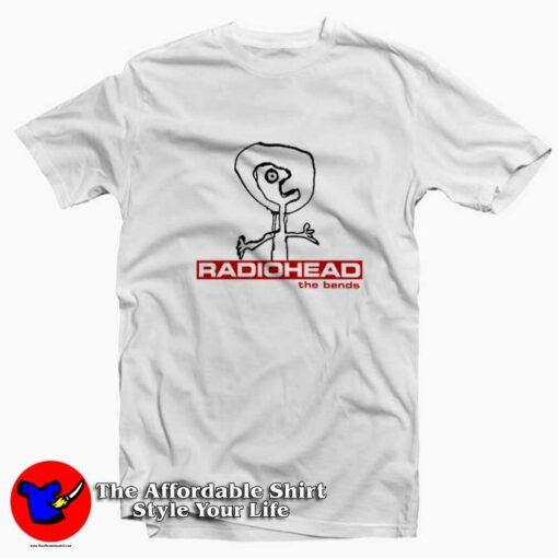 Radiohead The Bends Vintage Graphic Unisex T-shirt On Sale