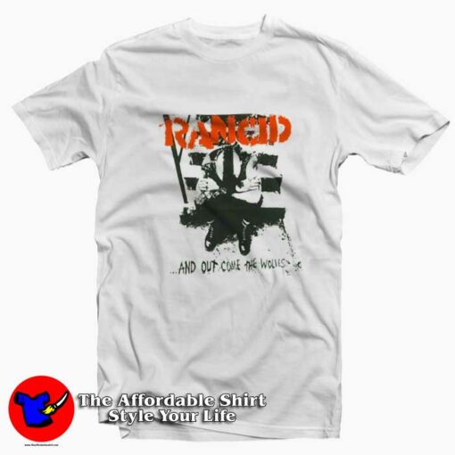 Rancid And Out Come The Wolves Vintage T-shirt On Sale